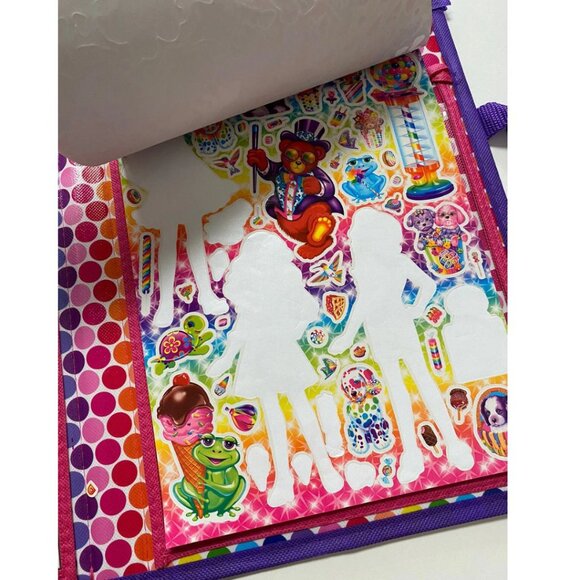 Lisa Frank Folder with Coloring Book Stickers Puzzles 2016 - Picture 11 of 12